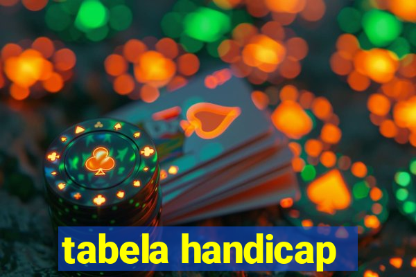 tabela handicap